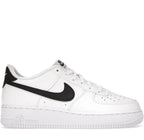 Air Force 1 white black swoosh