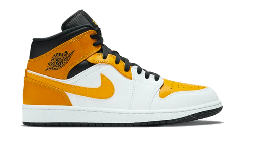 Jordan 1 mid university gold