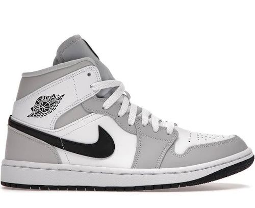 Jordan 1 mid light smoke grey